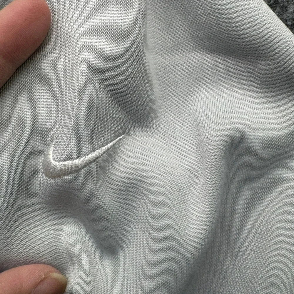 Nike Golf Sweatshirt Men's Size L Light Gray Therma-Fit 1/4 Zip Pullover‎